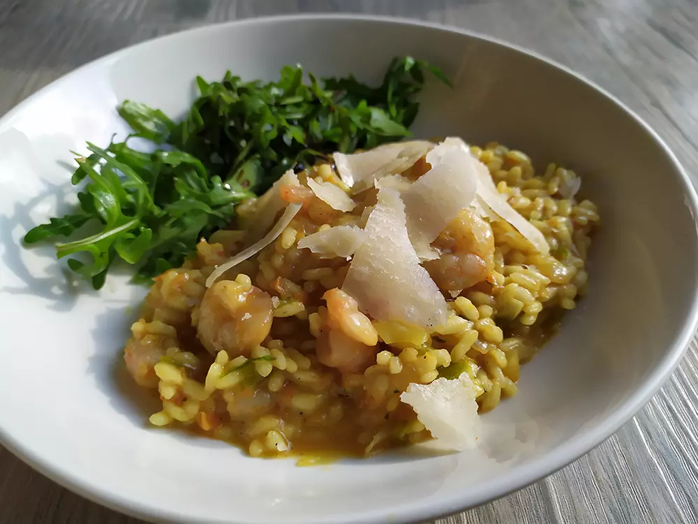 Risotto ai gamberi