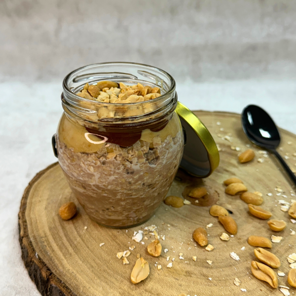 VIDEO: Chia porridge gusto snickers in vasetto